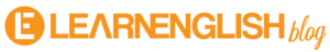 Logo orange pour LEARNENGLISH BLOG